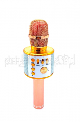 Микрофон 858L РОЗОВОЕ ЗОЛОТО
